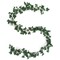 6ft Green English Ivy Garland with Realistic Silk Foliage for Indoor and Outdoor Decoration by Floral Home Artificial Flowers